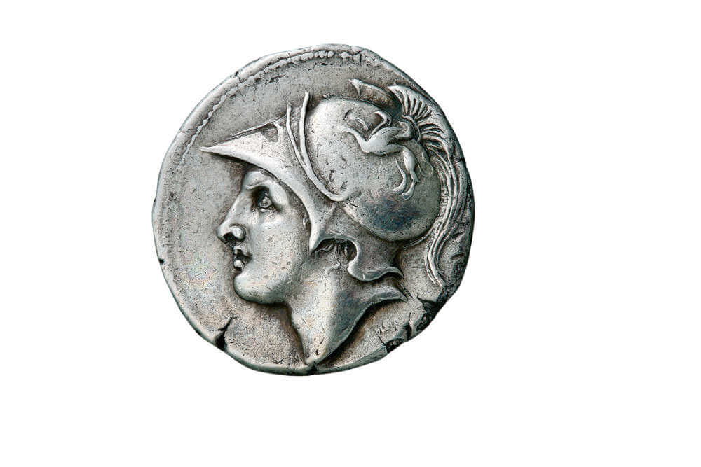 Achilles. Silver stater of Phyrros of Epirus, 279 – 274 BC. Alpha Bank. 7586e.