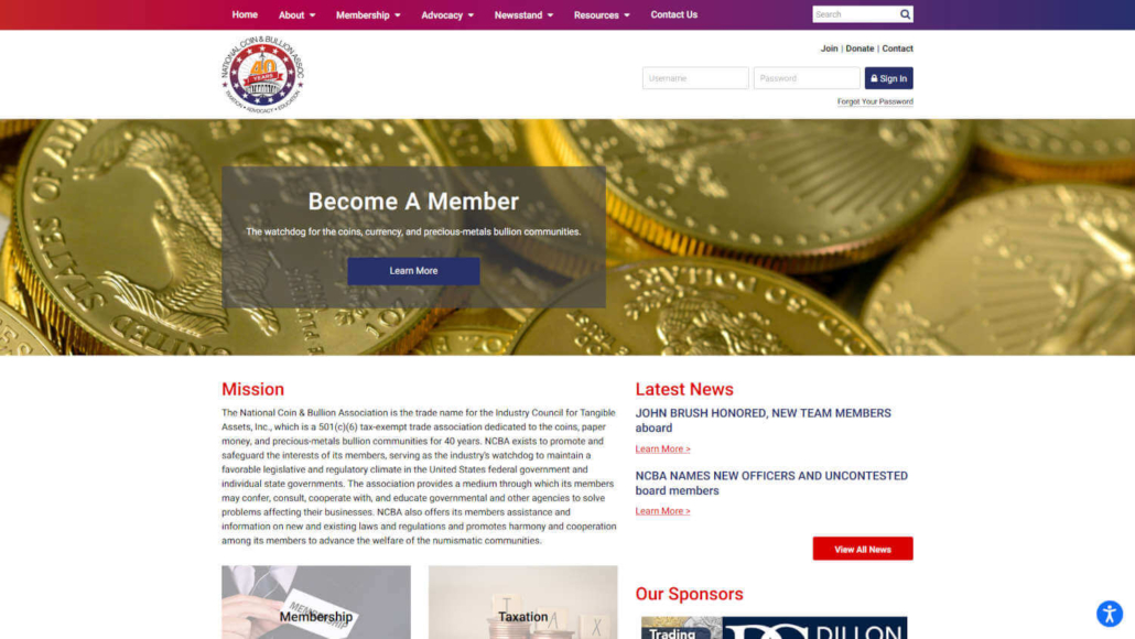 Visit the new National Coin & Bullion Association website.