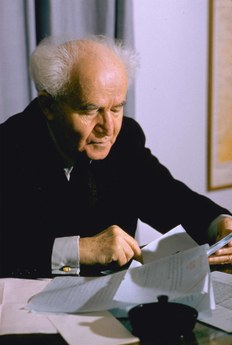 David Ben-Gurion (1959). Image: Fritz Cohen via Wikimedia Commons / Public Domain.
