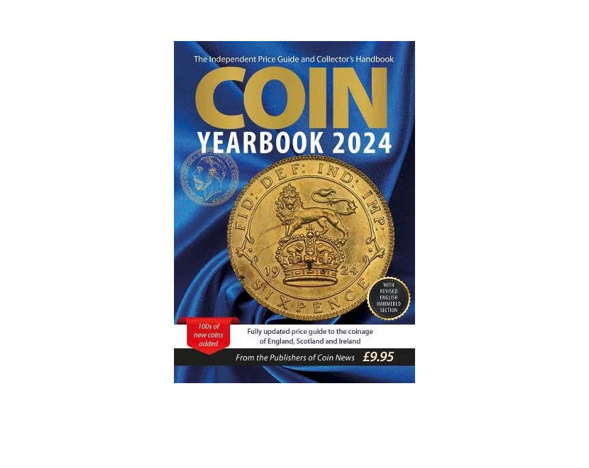 John Mussell (ed.), Coin Yearbook 2024. The Independent Price Guide and Collector’s Handbook. Token Publishing Ltd, Exeter 2023. 368pp., partly illustrated in colour. Paperback or Digital Download. ISBN: 978-1-908828-65-1. £9.95.