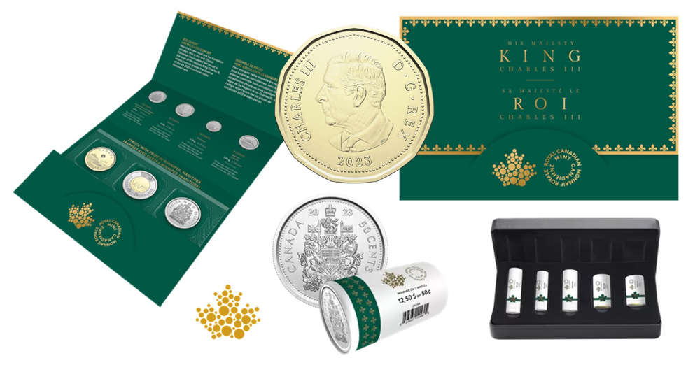 The Royal Canadian Mint offers various products with the new Charles Effigy.
