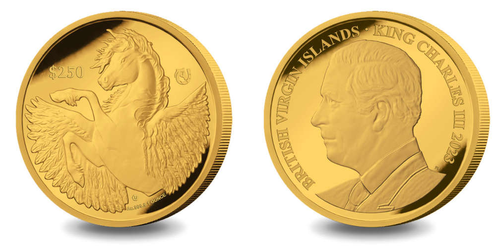 British Virgin Islands / 20 Dollars / 0.9999 Gold / 1 oz / 38.60 mm / Mintage: 1.