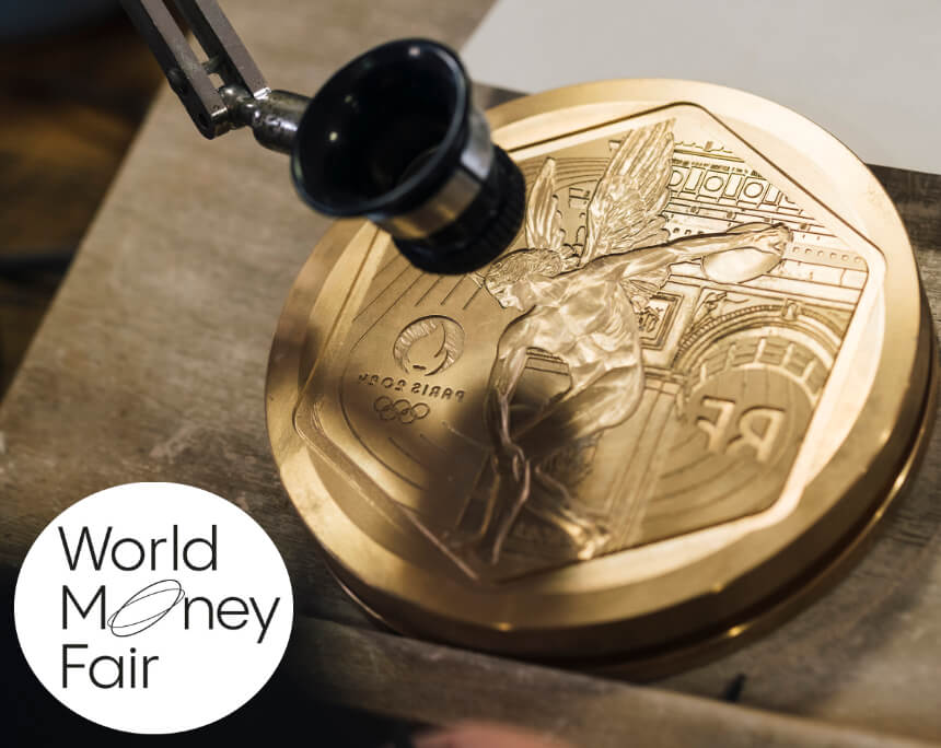 At the World Money Fair 24, the Monnaie de Paris will show the entire process of creating a coin. © Viktor Point.