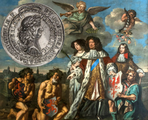 Contemporary allegory on the Great Elector Frederick William of Brandenburg.