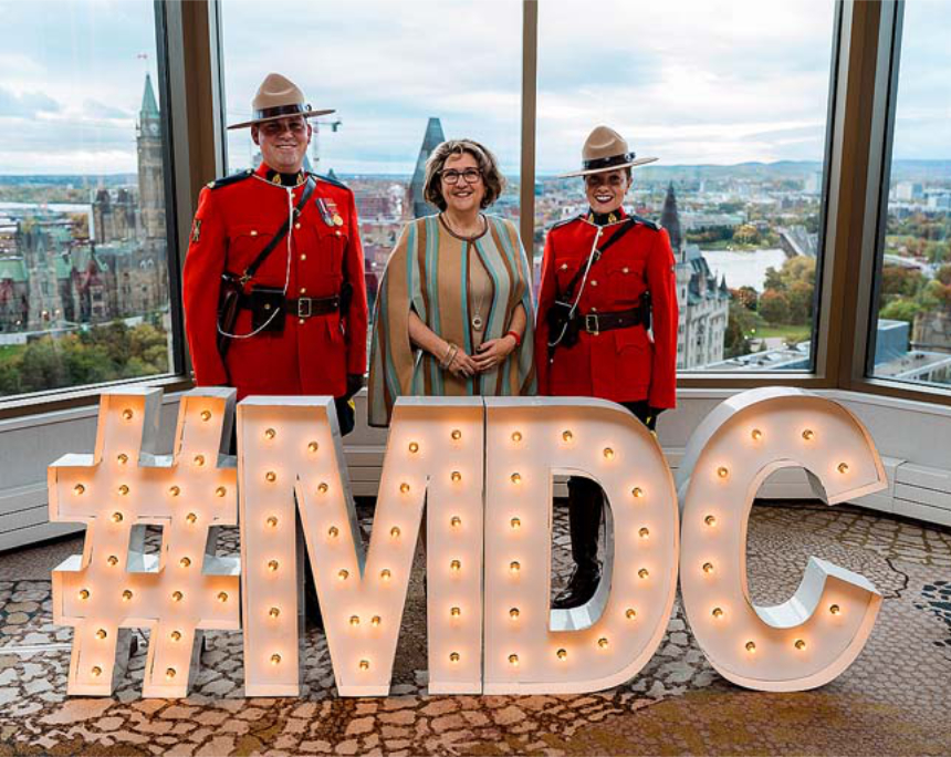 Marie Lemay, President and CEO of the Royal Canadian Mint, was the host of the first MDC held in five years. Image: MDC.