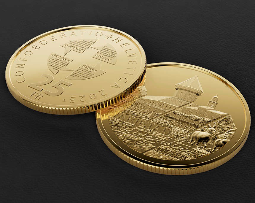 The special coins honor projects, associations and prominent figures, and draw attention to issues that are important for Switzerland.