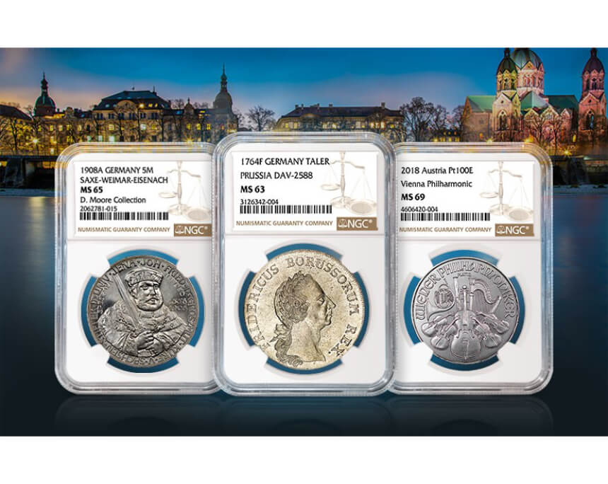 Coins that are submitted for grading during the WMF in Berlin, for example, should be ready in time for the Numismata in Munich.