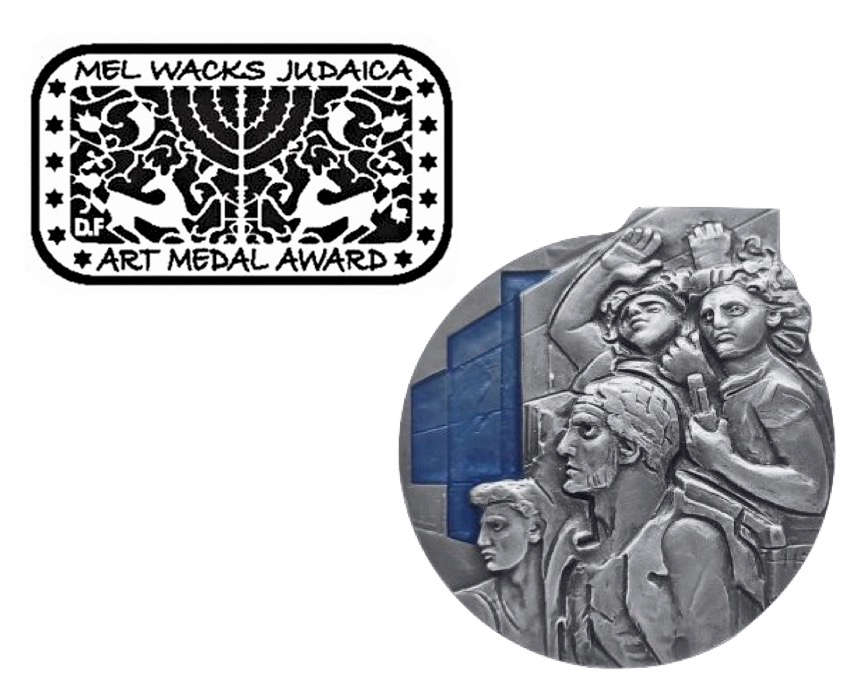Only one year after winning the Saltus Award, Hanna Jelonek is honored with the 2023 Mel Wacks Judaica Art Medal Award.