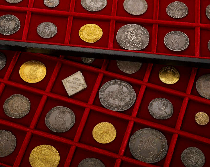 Selection of British coins from the Cope Collection. © Stephen Wakeham.