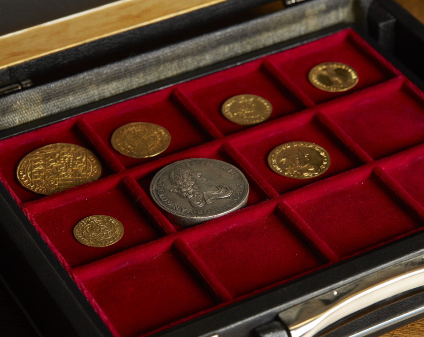 All the seven coins that were purchased by the National Museum of Denmark. Photo: National Museum of Denmark.