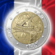 A ‘reverse proof’ commemorative issue – this is the coin all 2-euro collectors wanted to have, but even those who paid for it could not get their hands on the coin. Photo: Monnaie de Paris