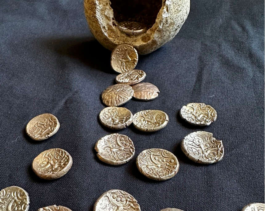 Berkshire Coin Hoard. © The Trustees of the British Museum.