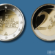 The design of the 2-euro coin commemorating the 35th anniversary of German reunification is causing debates. Artist of the coin's obverse: Thomas Serres (Hattingen), artist of the reverse: Luc Luycx (Belgium), photographer: Hans-Joachim Wuthenow (Berlin).